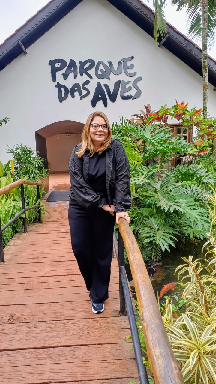 Cliente Wanderlust no Parque das Aves