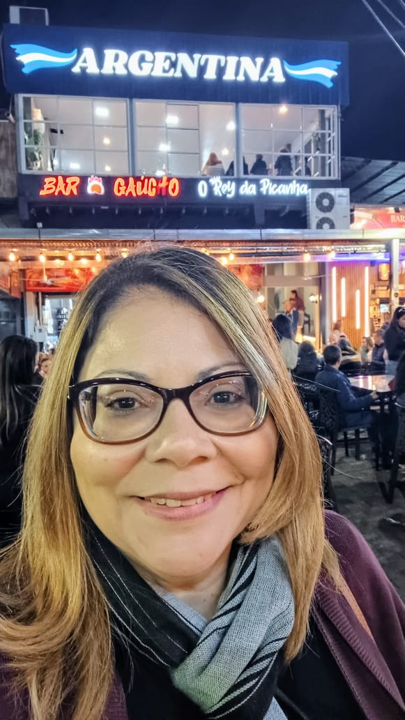 Cliente Wanderlust durante passeio na Argentina